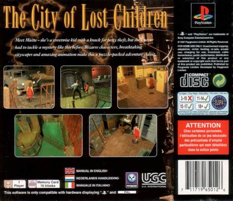 city of lost children ps1|ps1 mobygames.